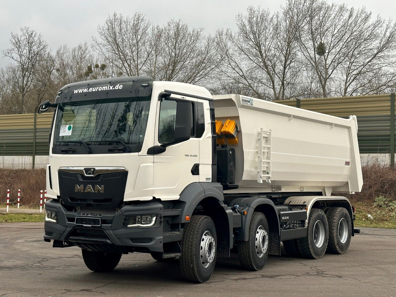 MAN TGS 41.400 8x4 / EUROMIX MTP 20m³/ EURO 5 - Самосвал камион: снимка 1 MAN TGS 41.400 8x4 / EUROMIX MTP 20m³/ EURO 5 - Самосвал камион: снимка 1