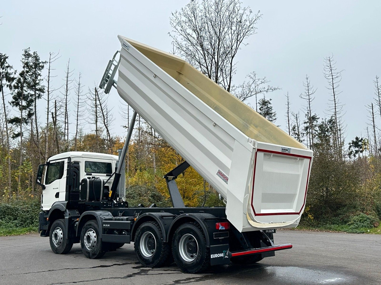 Самосвал камион MAN TGS 41.400 8x4 /  EUROMIX MTP 20m³/ EURO2 Kipper: снимка 11