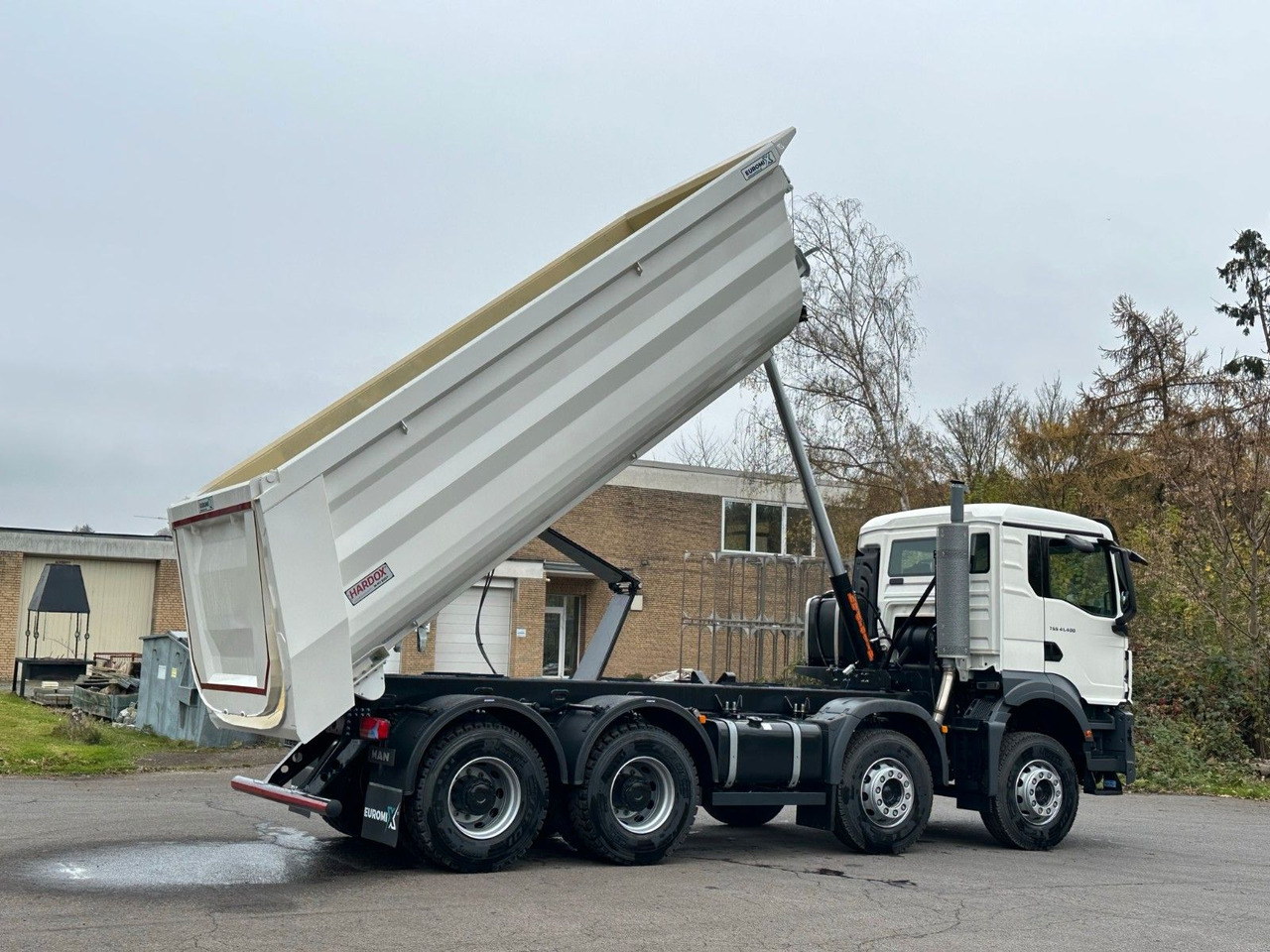Самосвал камион MAN TGS 41.400 8x4 /  EUROMIX MTP 20m³/ EURO2 Kipper: снимка 13