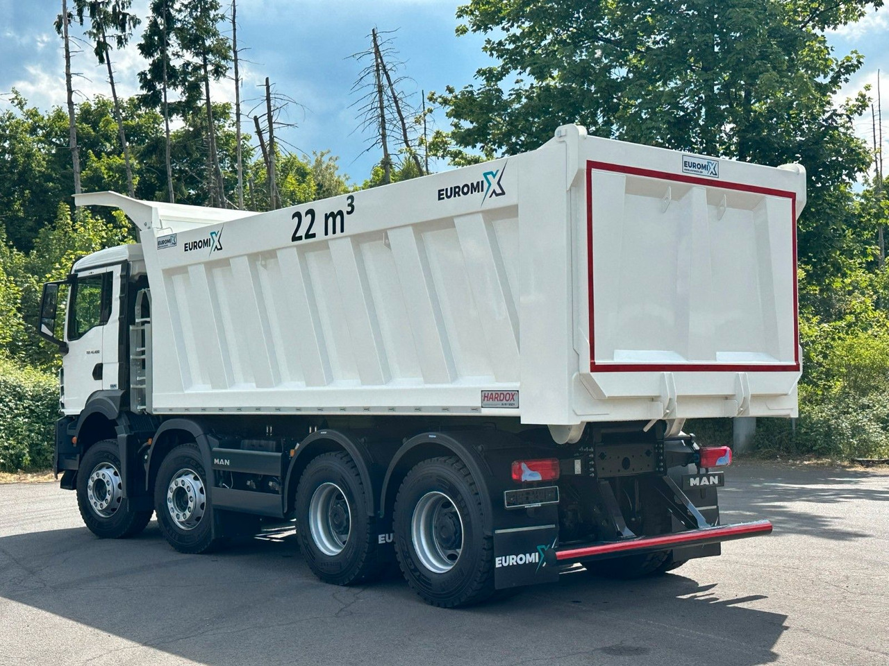 MAN TGS 41.440 8x4 EuromixMTP 22m³ Eckige Mulde - Самосвал камион: снимка 5 MAN TGS 41.440 8x4 EuromixMTP 22m³ Eckige Mulde - Самосвал камион: снимка 5