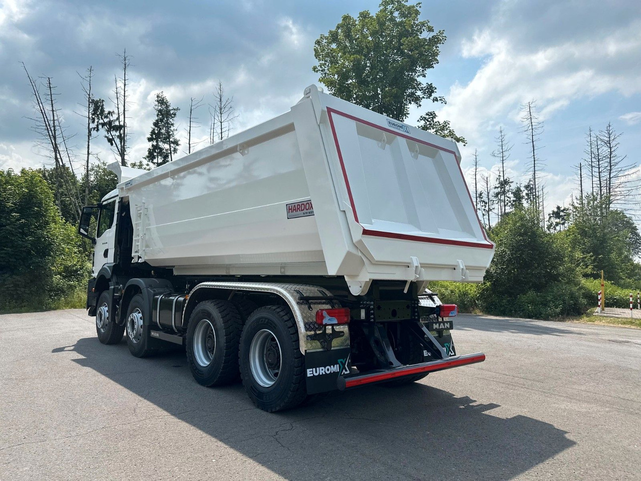 Самосвал камион MAN TGS 41.440 8x4 EuromixMTP Mulden-Kipper: снимка 27