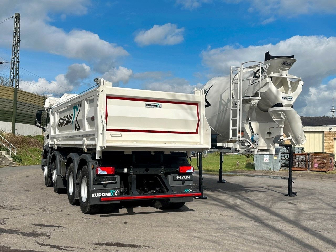 MAN TGS 41.440 8x4 WECHSELSYSTEM KIPPER+MISCHER - Самосвал камион: снимка 5 MAN TGS 41.440 8x4 WECHSELSYSTEM KIPPER+MISCHER - Самосвал камион: снимка 5