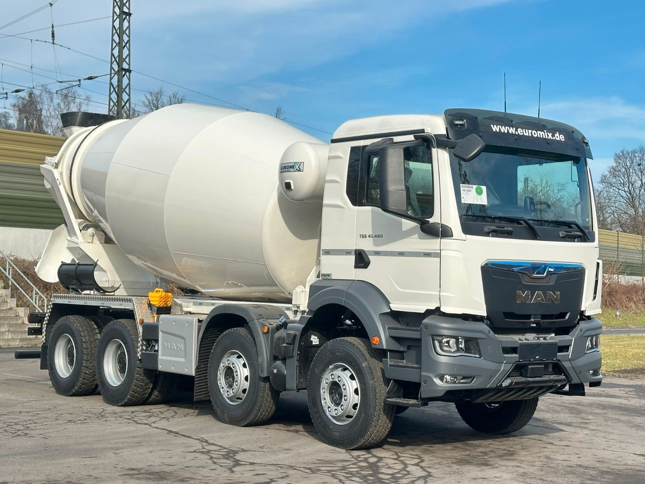 MAN TGS 41.480 8x4 /Euro6e Euromix EM 12 R - Бетоновоз: снимка 1 MAN TGS 41.480 8x4 /Euro6e Euromix EM 12 R - Бетоновоз: снимка 1