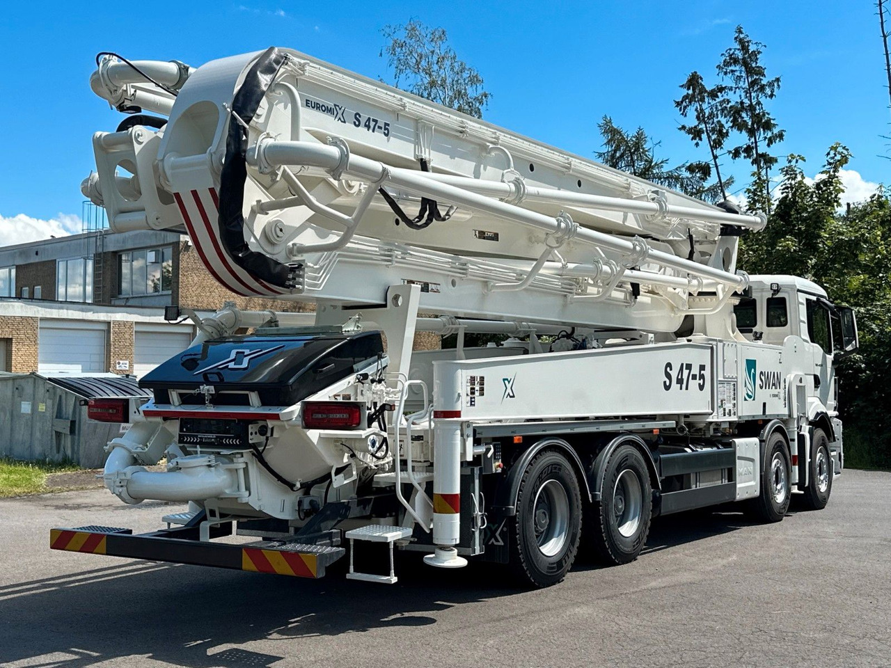 MAN TGS 41.520 8x4 SWAN TSP 47-5 160RZ ( 47m ) - Бетон помпа: снимка 5 MAN TGS 41.520 8x4 SWAN TSP 47-5 160RZ ( 47m ) - Бетон помпа: снимка 5