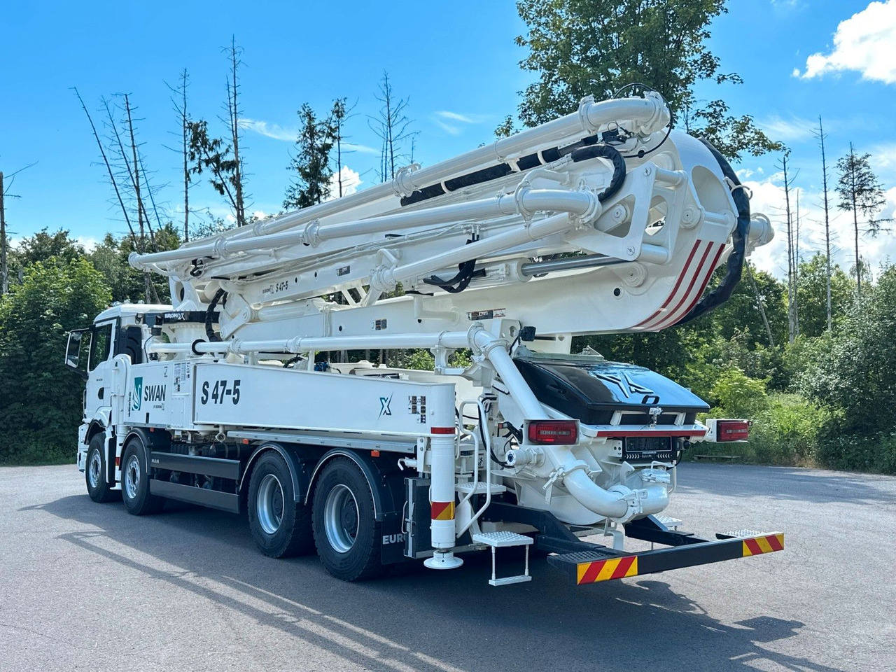MAN TGS 41.520 8x4 SWAN TSP 47-5 160RZ ( 47m ) - Бетон помпа: снимка 4 MAN TGS 41.520 8x4 SWAN TSP 47-5 160RZ ( 47m ) - Бетон помпа: снимка 4
