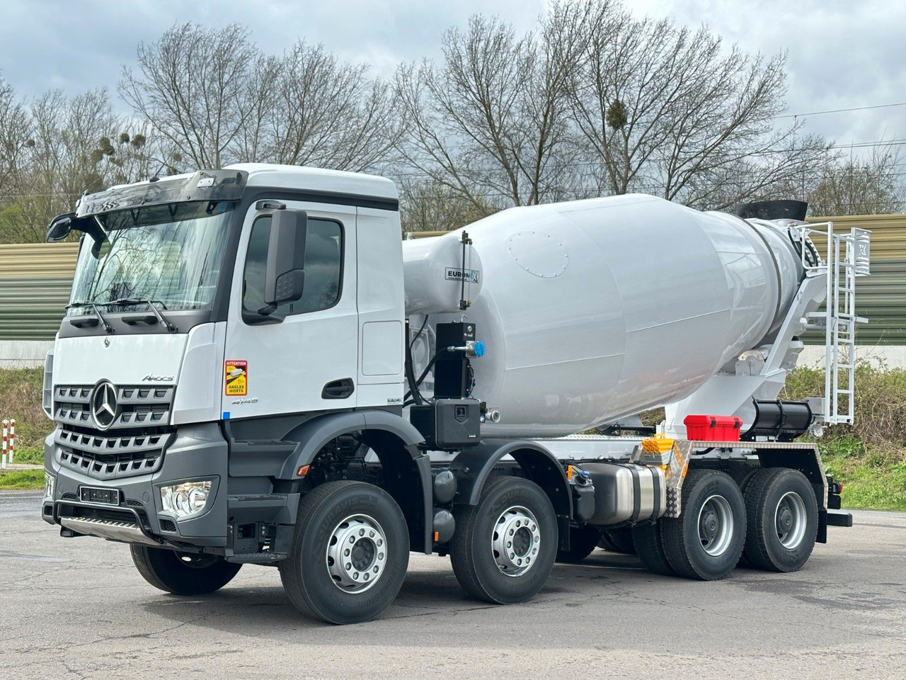 Mercedes-Benz 4145 8X4 EuromixMTP EM 10 Fahrmischer - Бетоновоз: снимка 1 Mercedes-Benz 4145 8X4 EuromixMTP EM 10 Fahrmischer - Бетоновоз: снимка 1