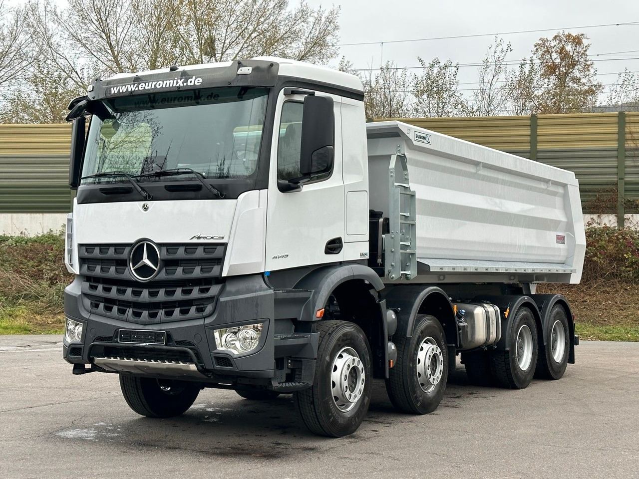 Mercedes-Benz AROCS 5 4145 8X4 E6e EuromixMTP 18m³ Kipper - Самосвал камион: снимка 1 Mercedes-Benz AROCS 5 4145 8X4 E6e EuromixMTP 18m³ Kipper - Самосвал камион: снимка 1