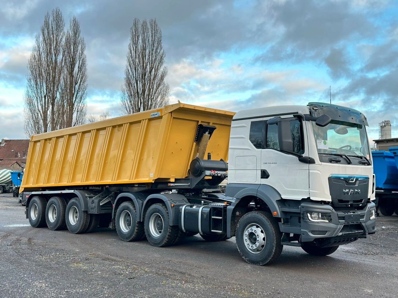 MAN TGS 33.440 BBS 6X4 EUROMIX MTP Kipper-Auflieger - Влекач: снимка 4 MAN TGS 33.440 BBS 6X4 EUROMIX MTP Kipper-Auflieger - Влекач: снимка 4