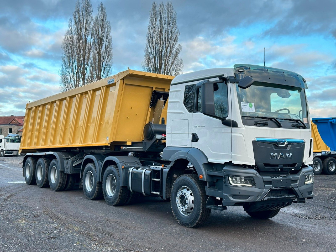 MAN TGS 33.440 BBS 6X4 EUROMIX MTP Kipper-Auflieger - Влекач: снимка 1 MAN TGS 33.440 BBS 6X4 EUROMIX MTP Kipper-Auflieger - Влекач: снимка 1