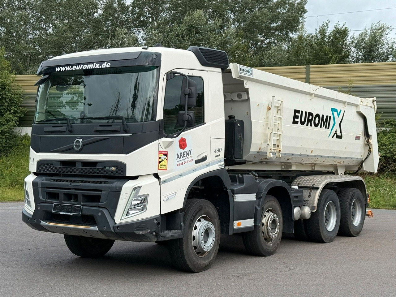 Volvo FMX 430 8X4 EuromixMTP 16m³ Hydraulische Klappe - Самосвал камион: снимка 2 Volvo FMX 430 8X4 EuromixMTP 16m³ Hydraulische Klappe - Самосвал камион: снимка 2