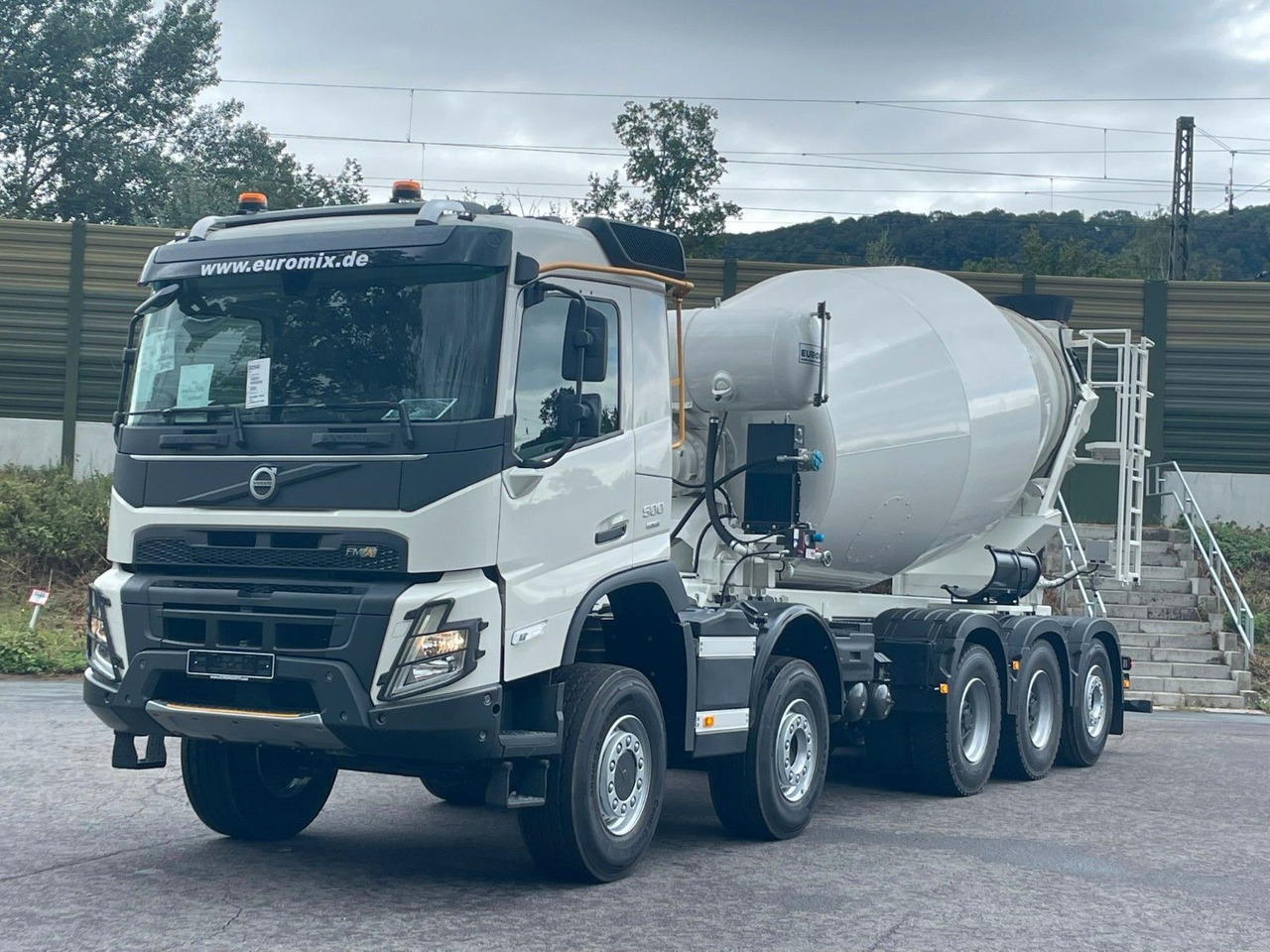 Volvo FMX 500 10x4 / Euromix MTP EM 12 R Euro 6e - Бетоновоз: снимка 3 Volvo FMX 500 10x4 / Euromix MTP EM 12 R Euro 6e - Бетоновоз: снимка 3