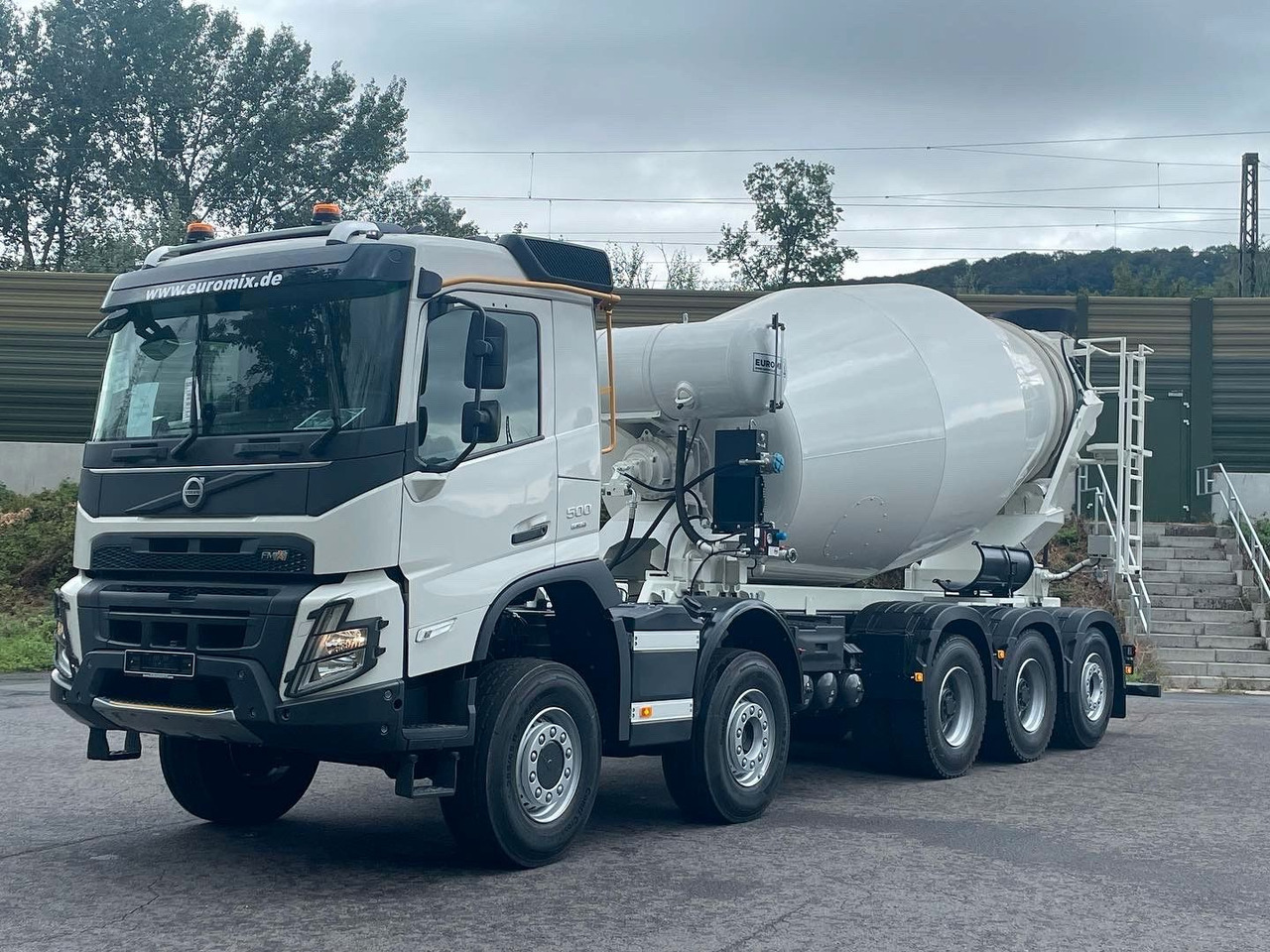 Volvo FMX 500 10x4 / Euromix MTP EM 12 R Euro 6e - Бетоновоз: снимка 2 Volvo FMX 500 10x4 / Euromix MTP EM 12 R Euro 6e - Бетоновоз: снимка 2