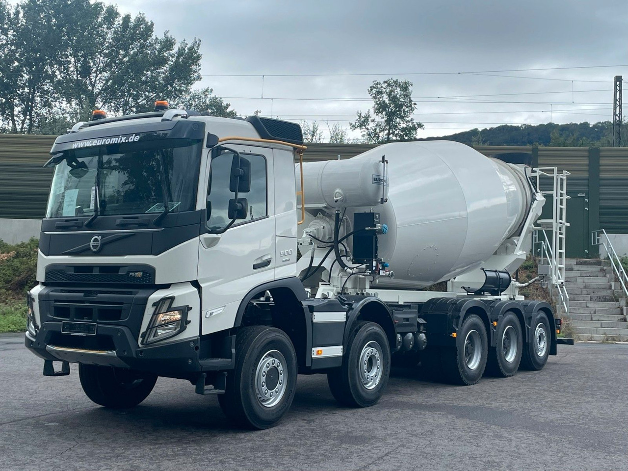 Volvo FMX 500 10x4 / Euromix MTP EM 12 R Euro 6e - Бетоновоз: снимка 1 Volvo FMX 500 10x4 / Euromix MTP EM 12 R Euro 6e - Бетоновоз: снимка 1
