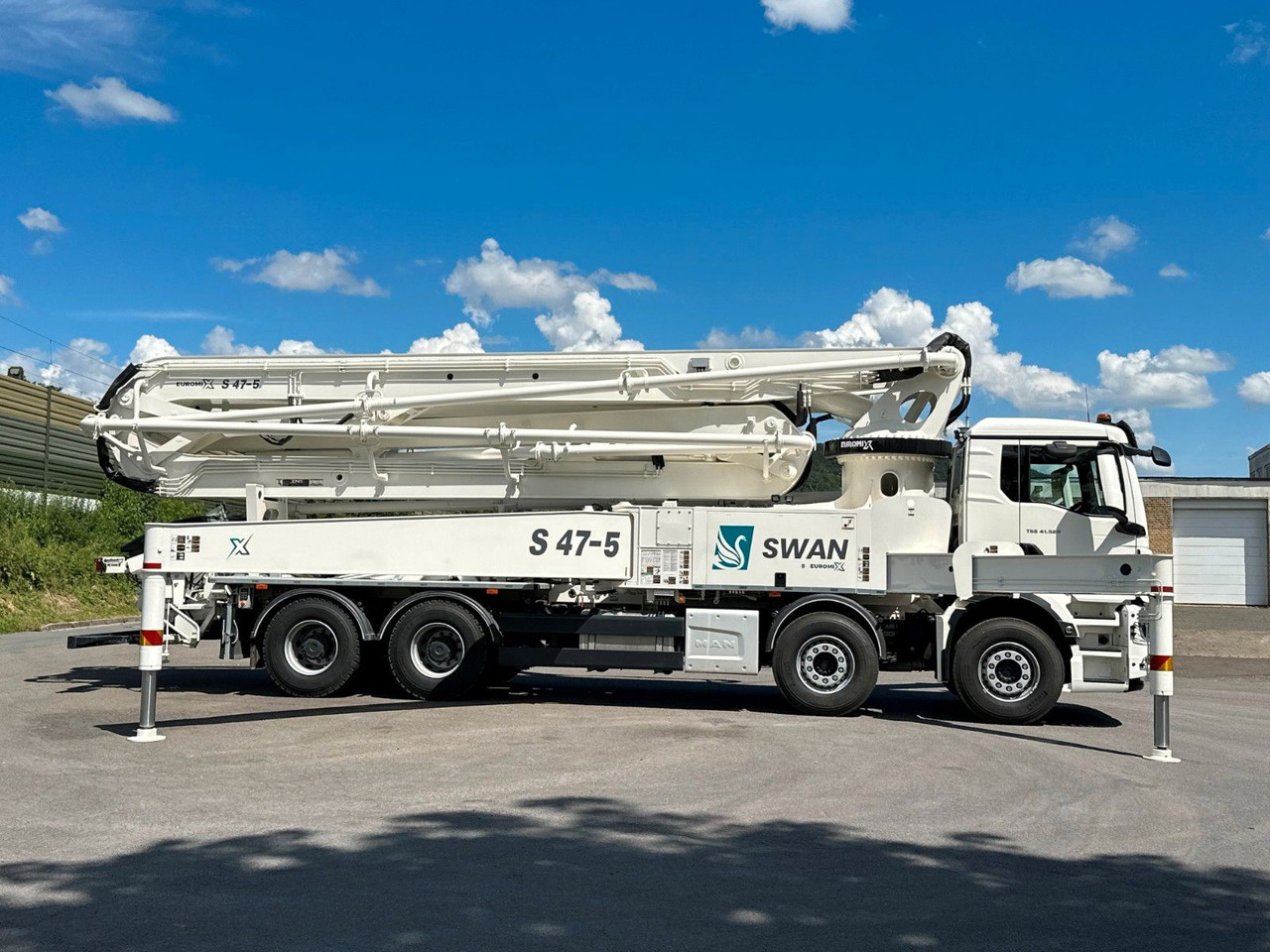 Volvo FMX 500 8x4 SWAN 47m Betonpumpe EuromixMTP - Бетон помпа: снимка 3 Volvo FMX 500 8x4 SWAN 47m Betonpumpe EuromixMTP - Бетон помпа: снимка 3