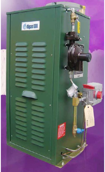Algas Direct Fired Vaporizer Gas, Lpg, Gpl, Gaz, Propane, Butane heating medium is water Several models 80- 240 kg/h vaporization capacity with CE - Двигател и части за Камион: снимка 1 Algas Direct Fired Vaporizer Gas, Lpg, Gpl, Gaz, Propane, Butane heating medium is water Several models 80- 240 kg/h vaporization capacity with CE - Двигател и части за Камион: снимка 1