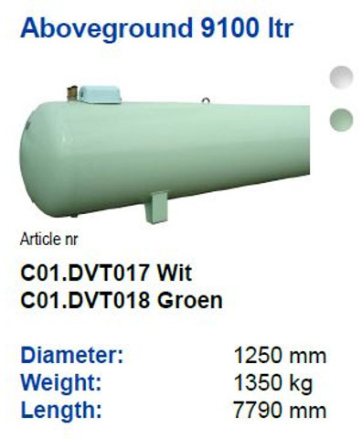 De Visser Propaan/Butaan LPG tank 9100 L gastank Propaan/Butaan LPG tank 9100 L (4,55 ton) Gastank Ø 1250 including tank fittings ID 11.10 L: 7790mm, 1350kg option of heating spiral - Резервоар за гориво за Камион: снимка 4 De Visser Propaan/Butaan LPG tank 9100 L gastank Propaan/Butaan LPG tank 9100 L (4,55 ton) Gastank Ø 1250 including tank fittings ID 11.10 L: 7790mm, 1350kg option of heating spiral - Резервоар за гориво за Камион: снимка 4