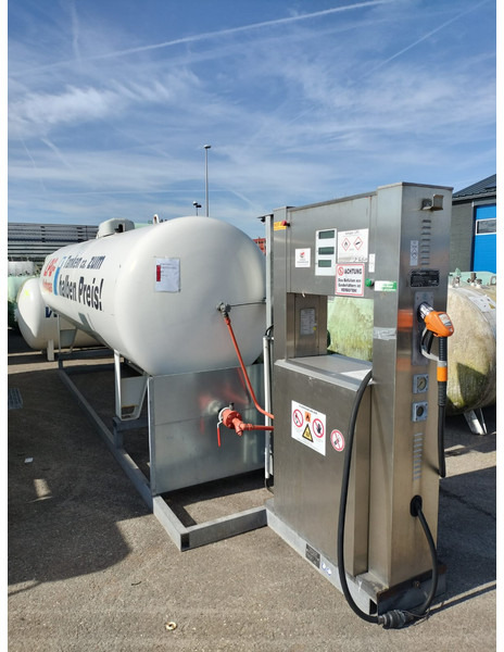 Used skid installation 6400 L (6.4 m3) different setups multiple pieces available for sale Gas, lpg, gpl, gaz, propane, butane propane refilling station is used to refill cylinders, suitable for limited land and space. - Резервоар за съхранение: снимка 5 Used skid installation 6400 L (6.4 m3) different setups multiple pieces available for sale Gas, lpg, gpl, gaz, propane, butane propane refilling station is used to refill cylinders, suitable for limited land and space. - Резервоар за съхранение: снимка 5