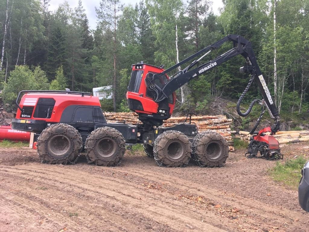 Komatsu 931 XC - Харвестер: снимка 1 Komatsu 931 XC - Харвестер: снимка 1