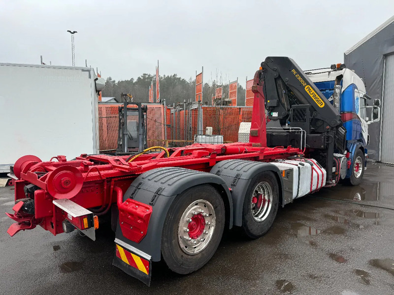 Камион, Камион с кран Scania P420 6X2*4, Hooklift-truck with Crane, 2008: снимка 8 Камион, Камион с кран Scania P420 6X2*4, Hooklift-truck with Crane, 2008: снимка 8