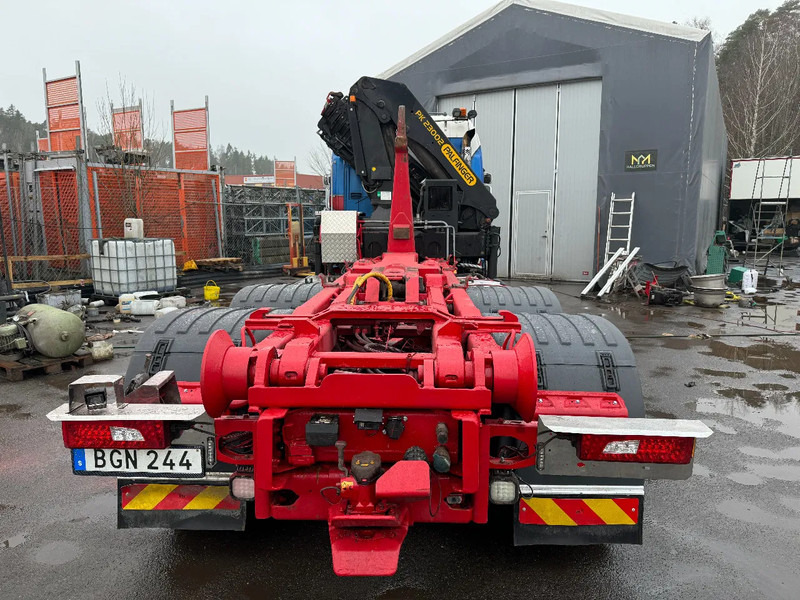 Камион, Камион с кран Scania P420 6X2*4, Hooklift-truck with Crane, 2008: снимка 7 Камион, Камион с кран Scania P420 6X2*4, Hooklift-truck with Crane, 2008: снимка 7