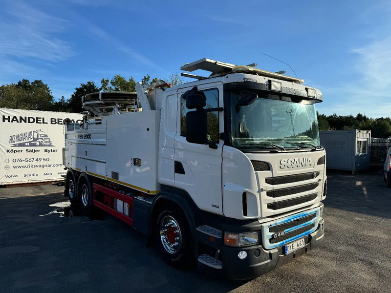 Scania G440 6x2*4, Euro 6, Wiedemann Super 2000 (6+4,5m3) + Recycler, 2013 - Каналопочистваща машина: снимка 1 Scania G440 6x2*4, Euro 6, Wiedemann Super 2000 (6+4,5m3) + Recycler, 2013 - Каналопочистваща машина: снимка 1