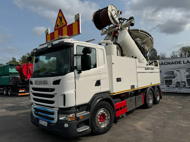 Scania G440 Combi Super 2000K + Recycler (Wiedemann & R), Euro 6, 2013 - Каналопочистваща машина: снимка 3 Scania G440 Combi Super 2000K + Recycler (Wiedemann & R), Euro 6, 2013 - Каналопочистваща машина: снимка 3