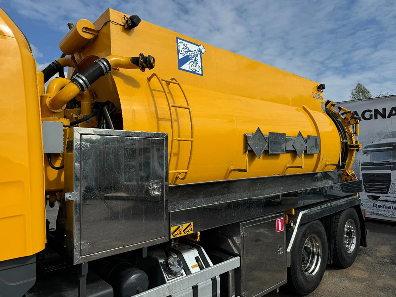 Scania P400 ADR, Combi Vacuum/Pressure 14m3 (2+4+8), 2009 - Каналопочистваща машина: снимка 4 Scania P400 ADR, Combi Vacuum/Pressure 14m3 (2+4+8), 2009 - Каналопочистваща машина: снимка 4