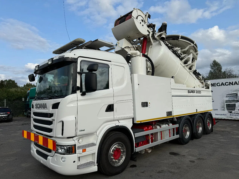 Scania R480 Combi Super 2000 + Recycler (Wiedemann & R), Euro 6, 2013 - Каналопочистваща машина: снимка 4 Scania R480 Combi Super 2000 + Recycler (Wiedemann & R), Euro 6, 2013 - Каналопочистваща машина: снимка 4