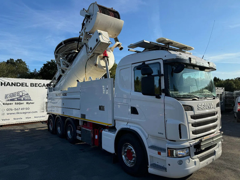 Scania R480 Vacuum / Sewer Jetter / Recycler, Euro 6, Super 2000 (16m3), 2013 - Каналопочистваща машина: снимка 1 Scania R480 Vacuum / Sewer Jetter / Recycler, Euro 6, Super 2000 (16m3), 2013 - Каналопочистваща машина: снимка 1