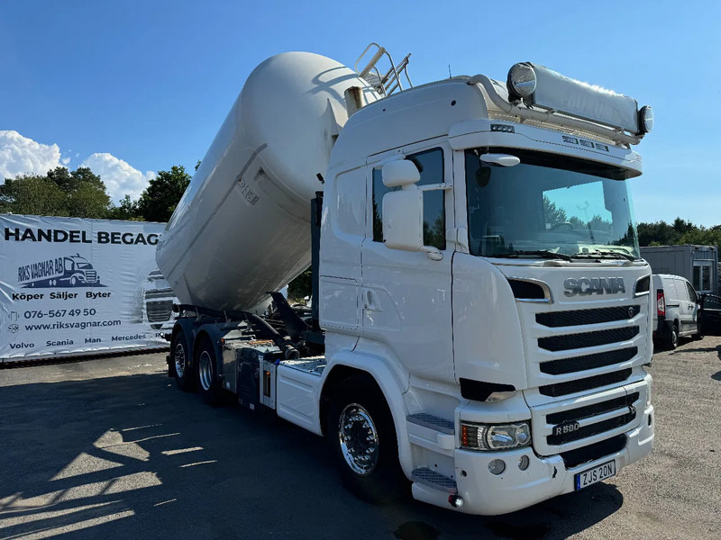 Scania R580 V8 6x2, Retarder, Compressor, Silo / Bulk, 2015 - Камион цистерна: снимка 1 Scania R580 V8 6x2, Retarder, Compressor, Silo / Bulk, 2015 - Камион цистерна: снимка 1