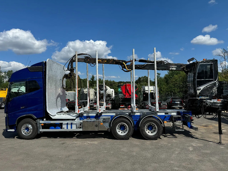 Volvo FH 6x4, Timber-truck + Jonsered 1080, 2017 - Камион за дърва, Камион с кран: снимка 3 Volvo FH 6x4, Timber-truck + Jonsered 1080, 2017 - Камион за дърва, Камион с кран: снимка 3