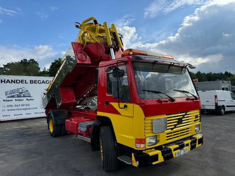 Volvo FL 10.320 4x2, Tipper 12m3 Sludge & Flushing Truck, with remote control, YM: 1990 - Каналопочистваща машина: снимка 1 Volvo FL 10.320 4x2, Tipper 12m3 Sludge & Flushing Truck, with remote control, YM: 1990 - Каналопочистваща машина: снимка 1