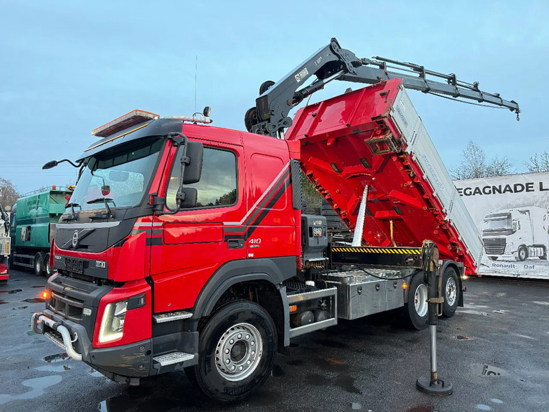 Volvo FMX 410 6x2*4, Tipper & Crane, 2015 - Самосвал камион, Камион с кран: снимка 3 Volvo FMX 410 6x2*4, Tipper & Crane, 2015 - Самосвал камион, Камион с кран: снимка 3