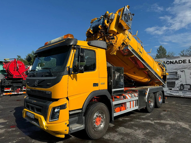Volvo FMX 450 6x2*4, 14m3 Combi, Sludge / High Pressure-truck, 2017 - Каналопочистваща машина: снимка 2 Volvo FMX 450 6x2*4, 14m3 Combi, Sludge / High Pressure-truck, 2017 - Каналопочистваща машина: снимка 2