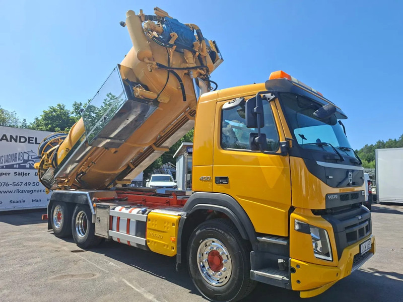 Volvo FMX 450 Combi Vacuum/Pressure 14m3 (1,5 + 12,5m3), 2017 - Каналопочистваща машина: снимка 1 Volvo FMX 450 Combi Vacuum/Pressure 14m3 (1,5 + 12,5m3), 2017 - Каналопочистваща машина: снимка 1