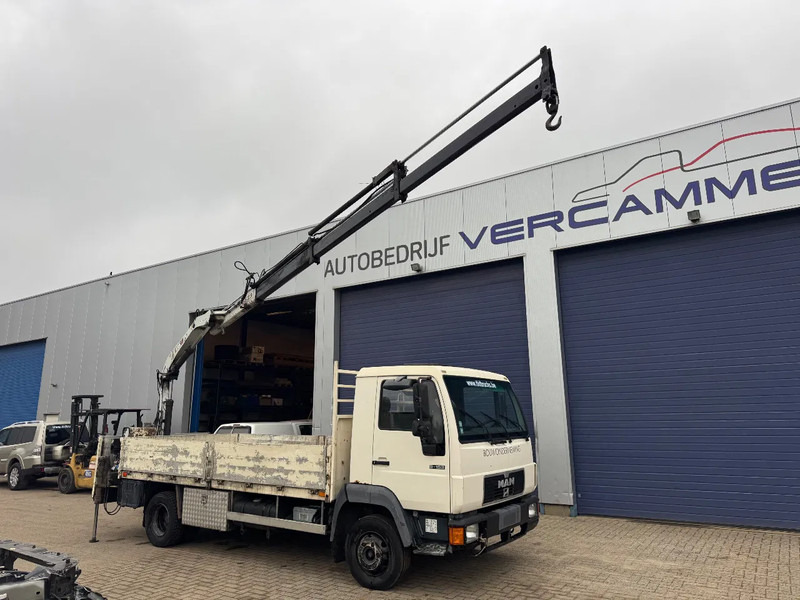 MAN L2000 **9.153-BELGIAN TRUCK** - Бордови камион, Камион с кран: снимка 1 MAN L2000 **9.153-BELGIAN TRUCK** - Бордови камион, Камион с кран: снимка 1