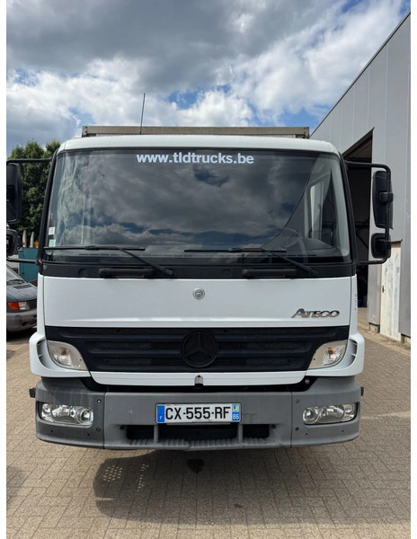 Mercedes-Benz Atego 1218 **FULL STEEL-SUSPENSION LAMES** - Камион с брезент: снимка 2 Mercedes-Benz Atego 1218 **FULL STEEL-SUSPENSION LAMES** - Камион с брезент: снимка 2