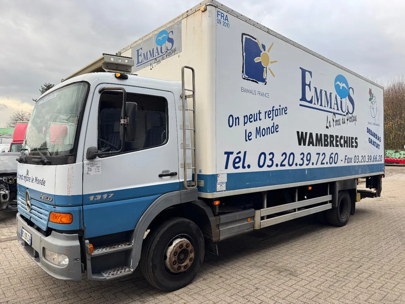 Mercedes-Benz Atego 1317 **FULL STEEL-A LAMES-FRENCH TRUCK** - Камион фургон: снимка 1 Mercedes-Benz Atego 1317 **FULL STEEL-A LAMES-FRENCH TRUCK** - Камион фургон: снимка 1