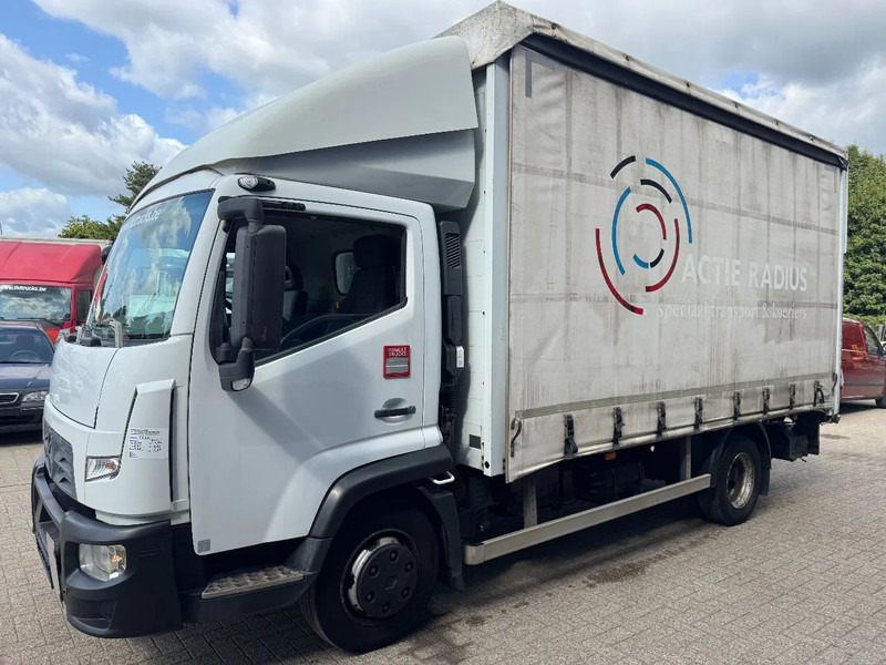 Renault D7.5 180 **EURO 6-AC** - Камион с брезент: снимка 1 Renault D7.5 180 **EURO 6-AC** - Камион с брезент: снимка 1