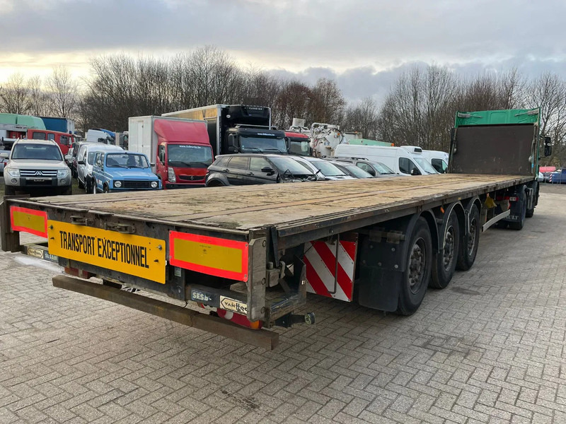 Van Hool **BELGIAN TRAILER-BPW AXXLES** - Бордово полуремарке/ Платформа: снимка 1 Van Hool **BELGIAN TRAILER-BPW AXXLES** - Бордово полуремарке/ Платформа: снимка 1