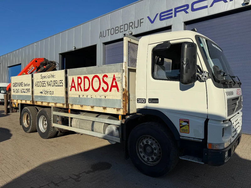 Volvo FM 10.360 **BELGIAN TRUCK-FULL STEEL-PALFINGER PK16000** - Бордови камион, Камион с кран: снимка 3 Volvo FM 10.360 **BELGIAN TRUCK-FULL STEEL-PALFINGER PK16000** - Бордови камион, Камион с кран: снимка 3