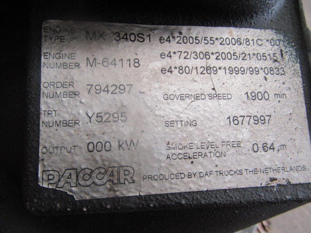 DAF XF 105 460 (MX340SI) FUEL SUPPLY LIFT PUMP - Двигател и части за Камион: снимка 3 DAF XF 105 460 (MX340SI) FUEL SUPPLY LIFT PUMP - Двигател и части за Камион: снимка 3