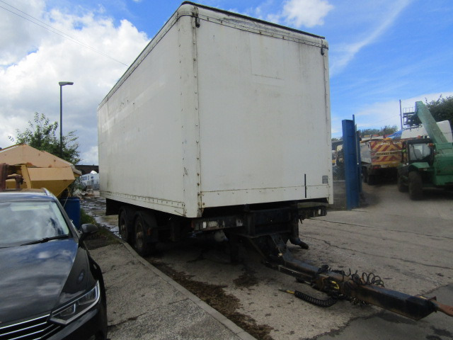 DRAWBAR BOX VAN TRAILER TANDEM AXLE (EX DRIVING SCHOOL MOT EXPIRED) - Затворена каросерия ремарке: снимка 2 DRAWBAR BOX VAN TRAILER TANDEM AXLE (EX DRIVING SCHOOL MOT EXPIRED) - Затворена каросерия ремарке: снимка 2