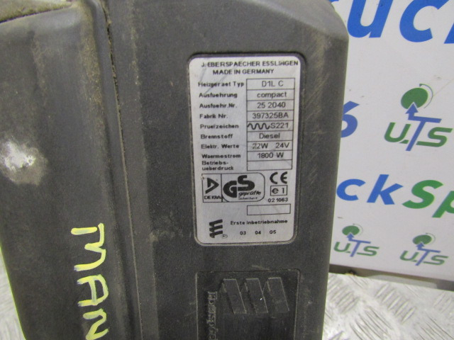 EBERSPACHER “AIRTRONIC” NIGHT HEATER TYPE D2 & D1LC CHOICE AVAILABLE SUITS MAN AND MERCEDES - Кабина и интериор за Камион: снимка 5 EBERSPACHER “AIRTRONIC” NIGHT HEATER TYPE D2 & D1LC CHOICE AVAILABLE SUITS MAN AND MERCEDES - Кабина и интериор за Камион: снимка 5