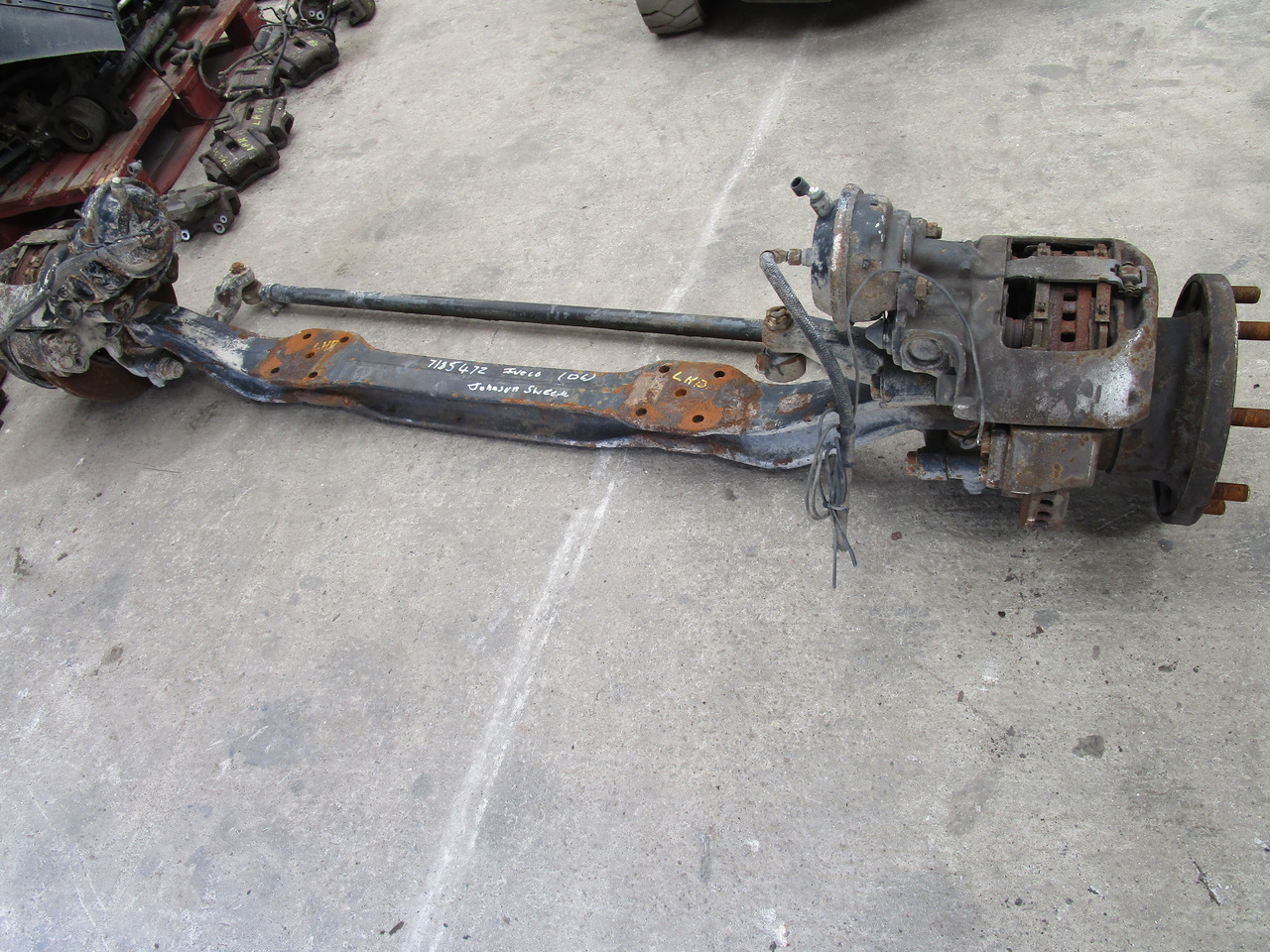 IVECO JOHNSON SWEEPER FRONT AXLE P/NO 7185472 - Ос и части за Комунална/ Специална техника: снимка 1 IVECO JOHNSON SWEEPER FRONT AXLE P/NO 7185472 - Ос и части за Комунална/ Специална техника: снимка 1