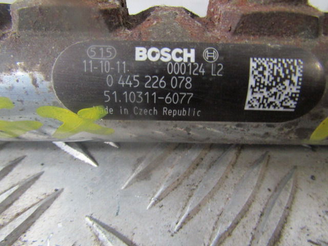 MAN D2066 TGX/TGS FUEL RAIL P/NO 0445226078 - Двигател и части за Камион: снимка 2 MAN D2066 TGX/TGS FUEL RAIL P/NO 0445226078 - Двигател и части за Камион: снимка 2