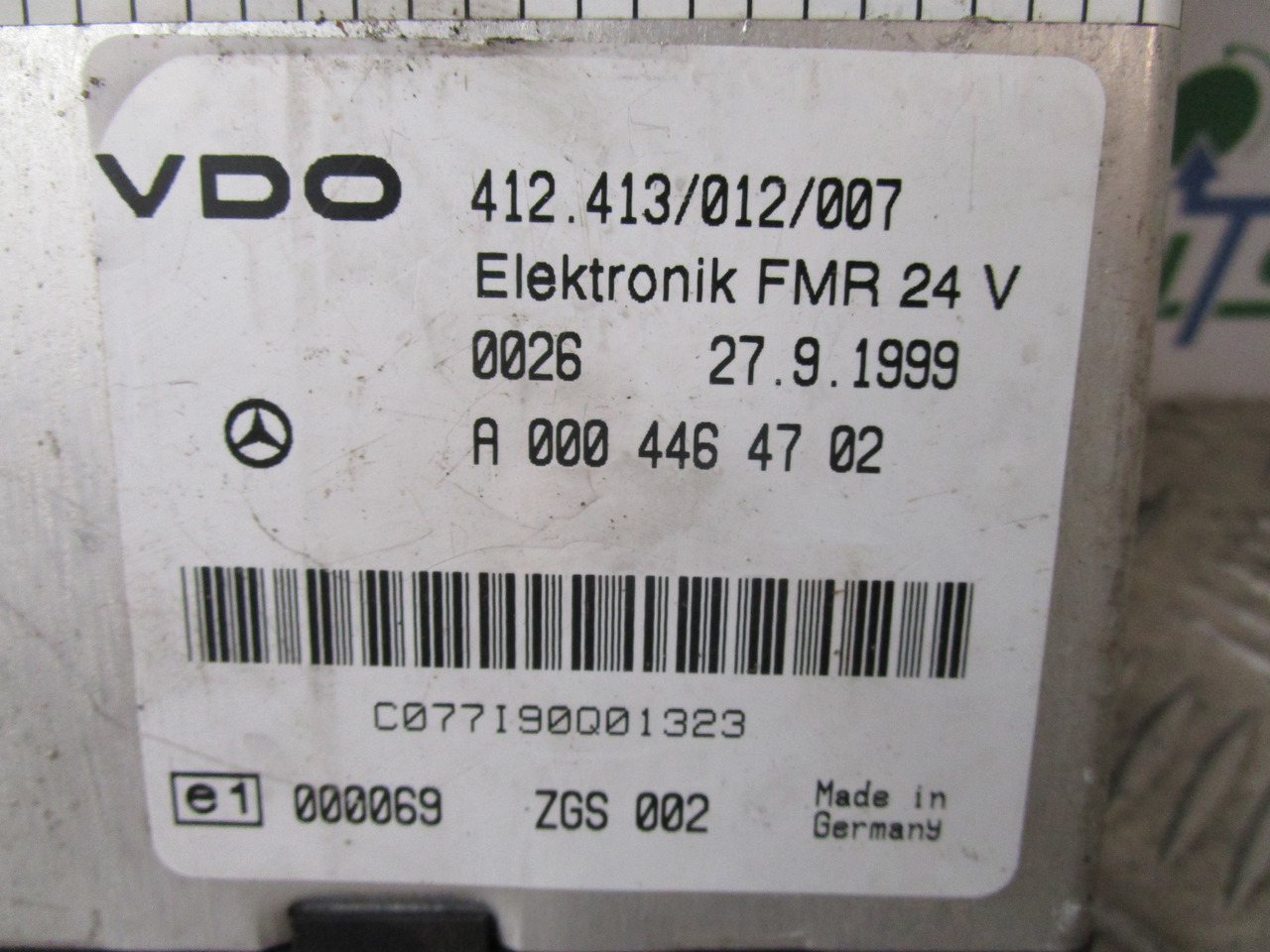 MERCEDES ATEGO FMR UNIT P/NO A0004464702 - Електрическа система за Камион: снимка 2 MERCEDES ATEGO FMR UNIT P/NO A0004464702 - Електрическа система за Камион: снимка 2