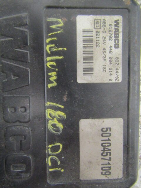 RENAULT MIDLUM DCI ABS WABCO CONTROL UNIT P/NO 446004/5010457109 - Електрическа система за Камион: снимка 2 RENAULT MIDLUM DCI ABS WABCO CONTROL UNIT P/NO 446004/5010457109 - Електрическа система за Камион: снимка 2