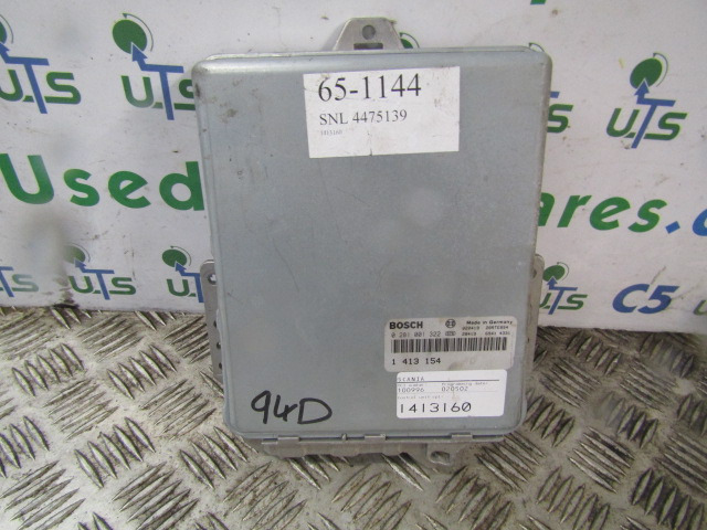 SCANIA P94 ENGINE ECU BOSCH P/NO 0281 001 322 - Блок за управление за Камион: снимка 1 SCANIA P94 ENGINE ECU BOSCH P/NO 0281 001 322 - Блок за управление за Камион: снимка 1