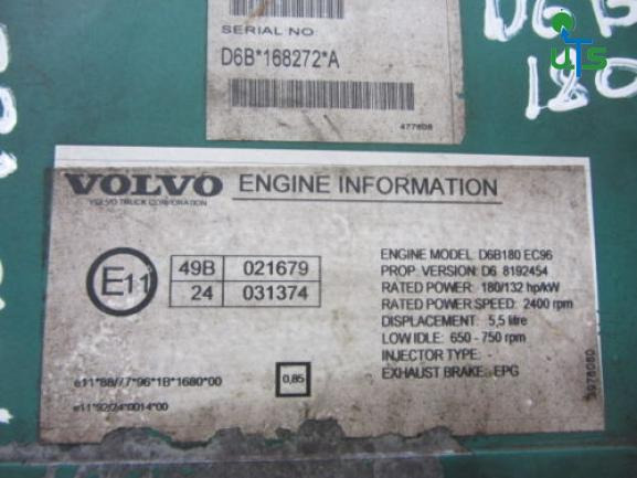 VOLVO FLE 180 ENGINE ECU P/NO D6B 168272A - Блок за управление за Камион: снимка 2 VOLVO FLE 180 ENGINE ECU P/NO D6B 168272A - Блок за управление за Камион: снимка 2
